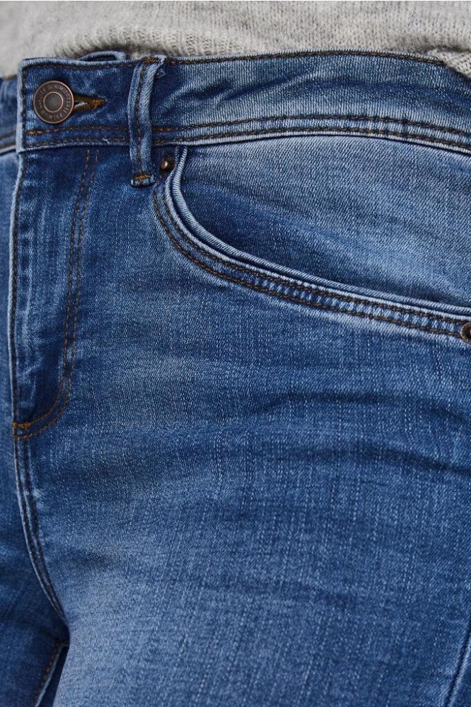 VMTANYA MR S PIPING JEANS VI349 GA 10222531 Medium Blue Denim